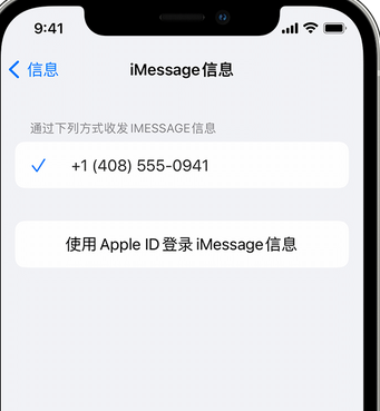 福山apple维修iPhone上无法正常发送iMessage信息 