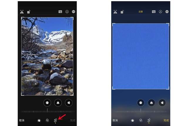 福山苹果手机维修分享iPhone手机如何使用裁剪功能隐藏照片 